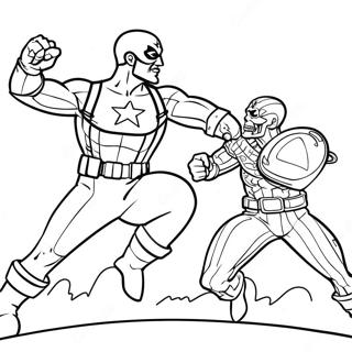 Kyaaptten Amerikaa Vs Redd Skl Rngul Peejii 10059-1136