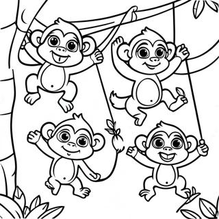 C Playful Monkeys Cettlloo Uugutunn Rngul Peejii 30644-6682