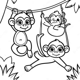 C Playful Monkeys Cettlloo Uugutunn Rngul Peejii 30644-6683